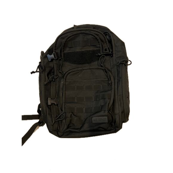 Highland Tactical Black Backpack Large